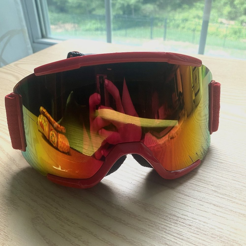 SMITH OPTICS REFLECTIVE SKI GOGGLES